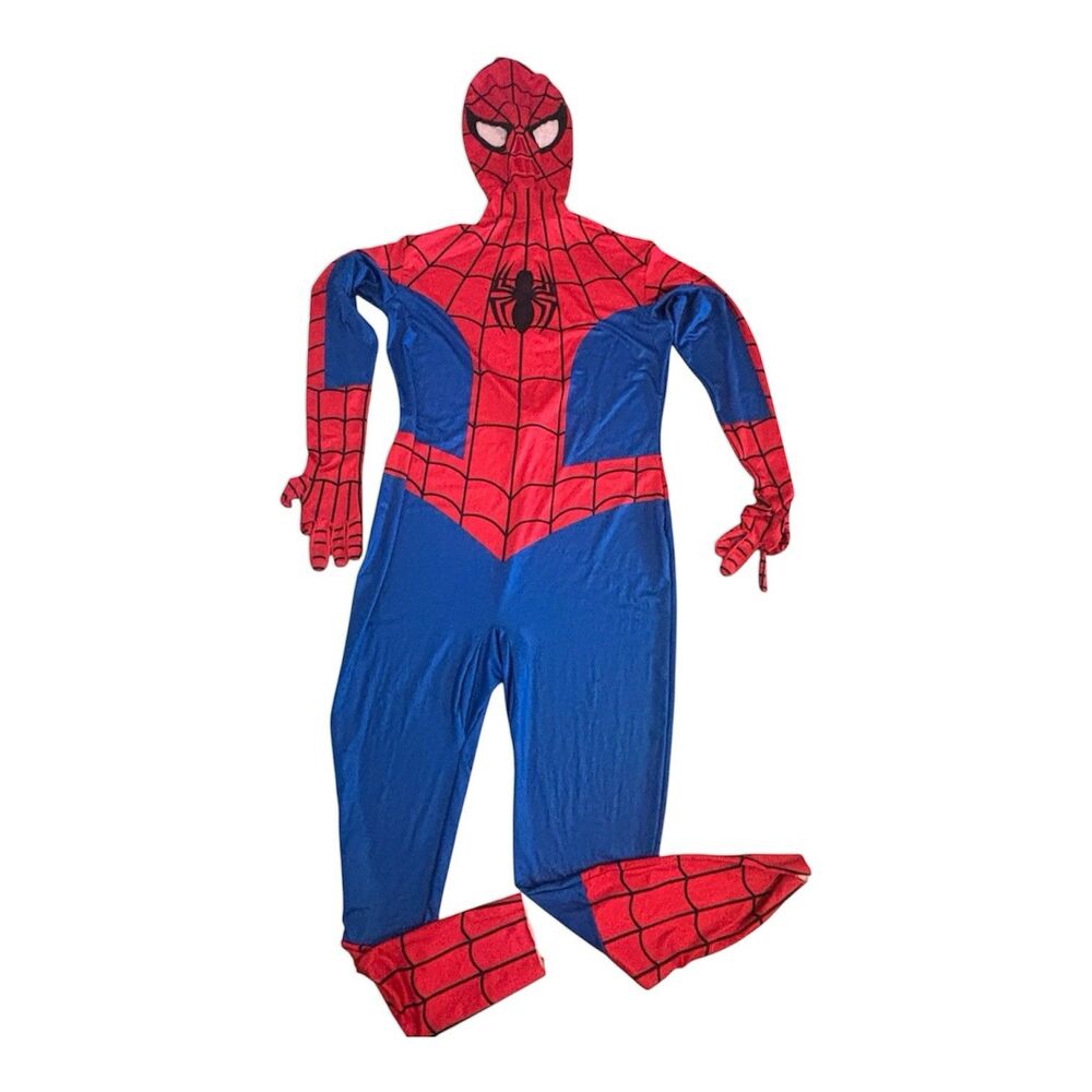 Marvel Rubies Spider-Man 2nd Skin Youth XL Costume Bodysuit Jumpsuit Morph 55in